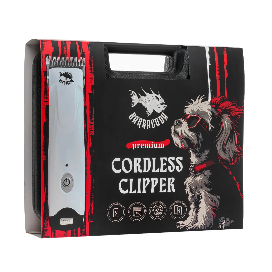 Бездротова машинка Barracuda Premium, 2 акумулятори | Scissors