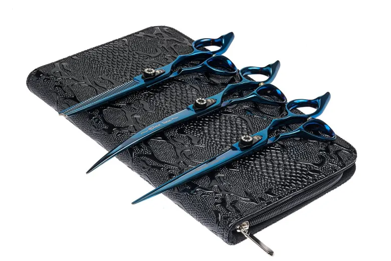 Barracuda Blue Line Scissors Set, 3 Pieces — Photo 4