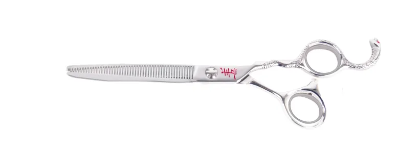Yento Cobra Hi-tech 7" grooming shears, 48 teeth — Photo 4