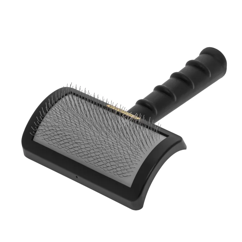 Cepillo de dientes mediano Gold Pets Hard Pins con dientes duros