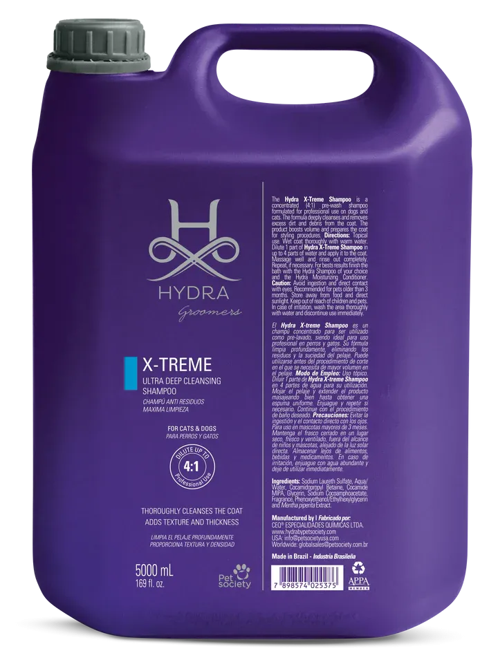 Super-Reinigungsshampoo Hydra X-treme 4x1