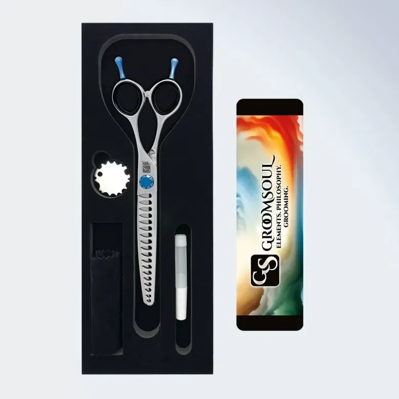Pinzas Groom Soul Elements Water de 7.0" con vástago curvo y 18 dientes — Foto 11