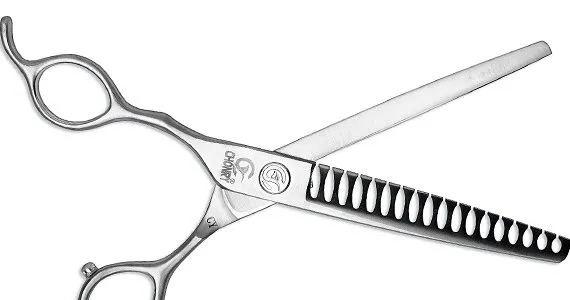 Left-handed finishing scissors Chonry AT-M7018L — Photo 5