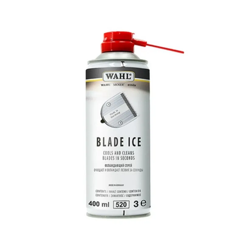 Spray rinfrescante per ceppi portacoltelli Wahl Blade Ice 400 ml. — Foto 4