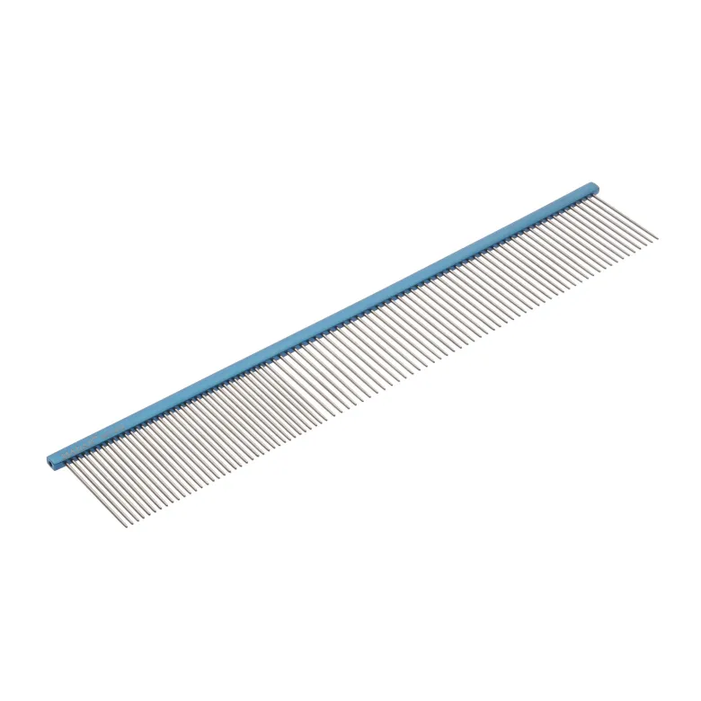 Combined aluminum grooming comb Madan MT-202 — Photo 4