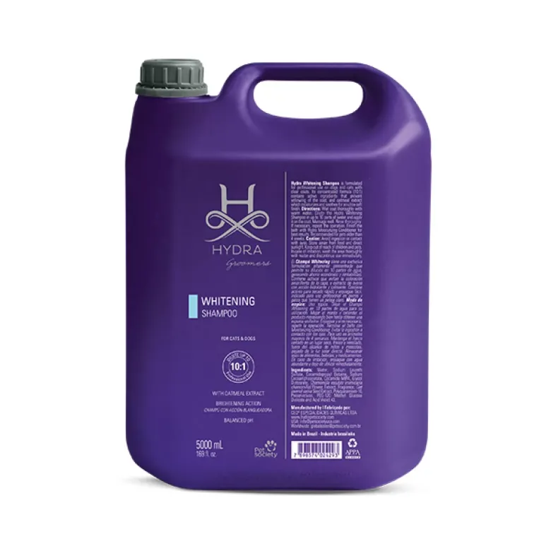 Shampoo für weiße Hunde Hydra Whitening Shampoo 10x1