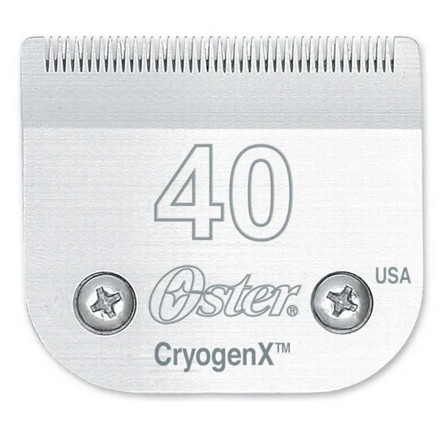 Cuchillo de aseo Oster CryogenX n.° 40 (0,25 mm) — Foto 4