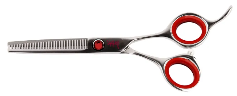Yento Prime 5" thinning shears for grooming, 30 teeth — Photo 4