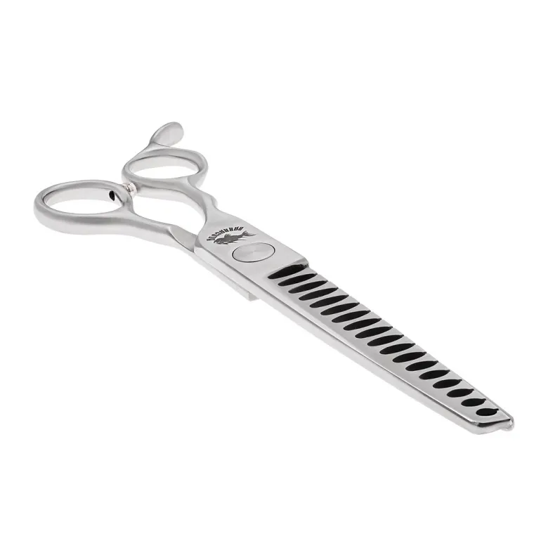 Left-handed finishing shears Barracuda Especial+ AUS10, 18 teeth — Photo 6