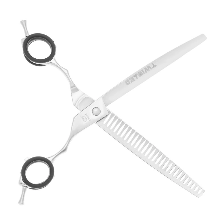 Вигнуті фінішні ножиці Barracuda Twisted 8.0&quot; на 28 зубів — Фото 6