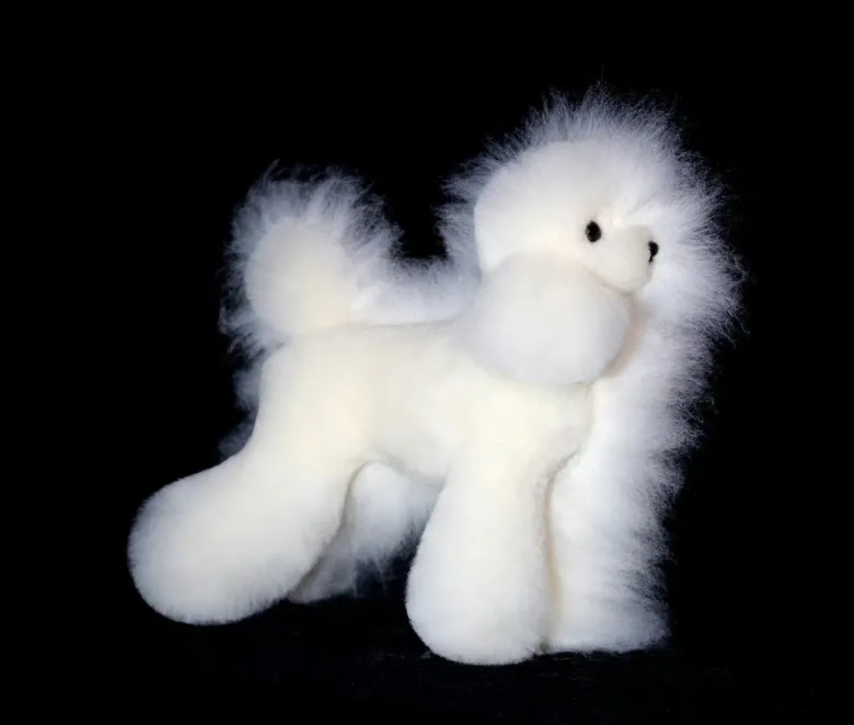 Custodia in plastica Teddy Bear + set in pelle bianca Mr. Jiang