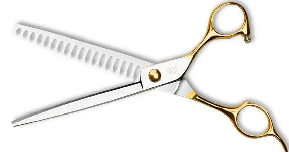 Barracuda Gold Line 7" Finishing-Schere, 19 Zähne — Foto 5