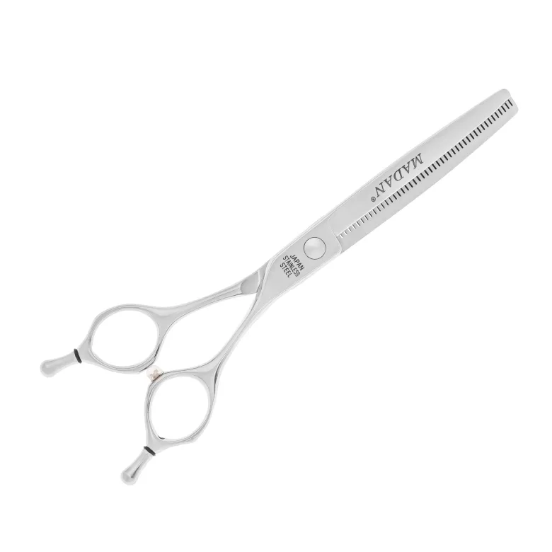 Tijeras de adelgazamiento de contorno Madan MGF-6546, 6,5" con 46 dientes — Foto 4