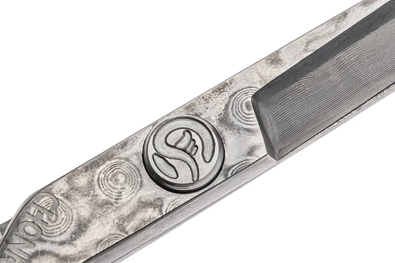 Chonry DS7.0 Damascus Steel Straight Scissors — Photo 8
