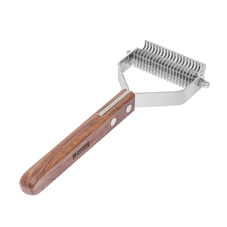 Cepillo de aseo para perros Barracuda Coat King Deshedding, 20 dientes — Foto 4