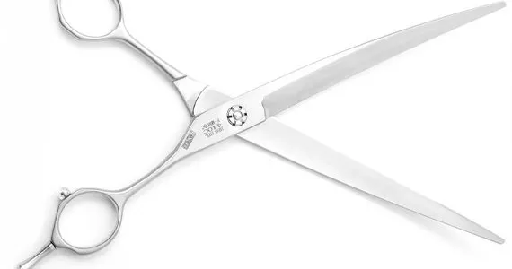 Contour Grooming Scissors Chonry F-M800C, 8.0" — Photo 7