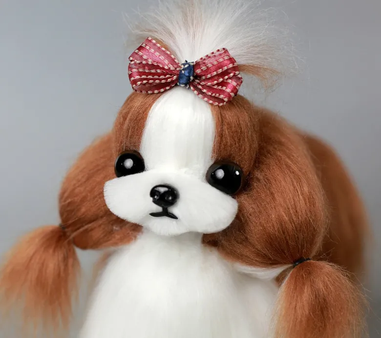 Shih Tzu in similpelle colorata Mr. Jiang — Foto 4
