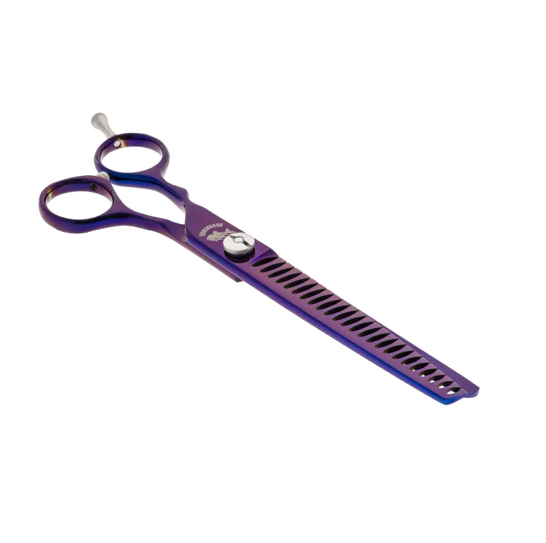 Barracuda Violet Limited 7,5" Linkshänder-Finishing-Schere, 24 Zähne — Foto 6
