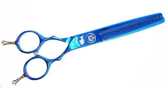 Forbici sfoltitrici Barracuda Deep Blue Limited da 6,5", 40 denti — Foto 4