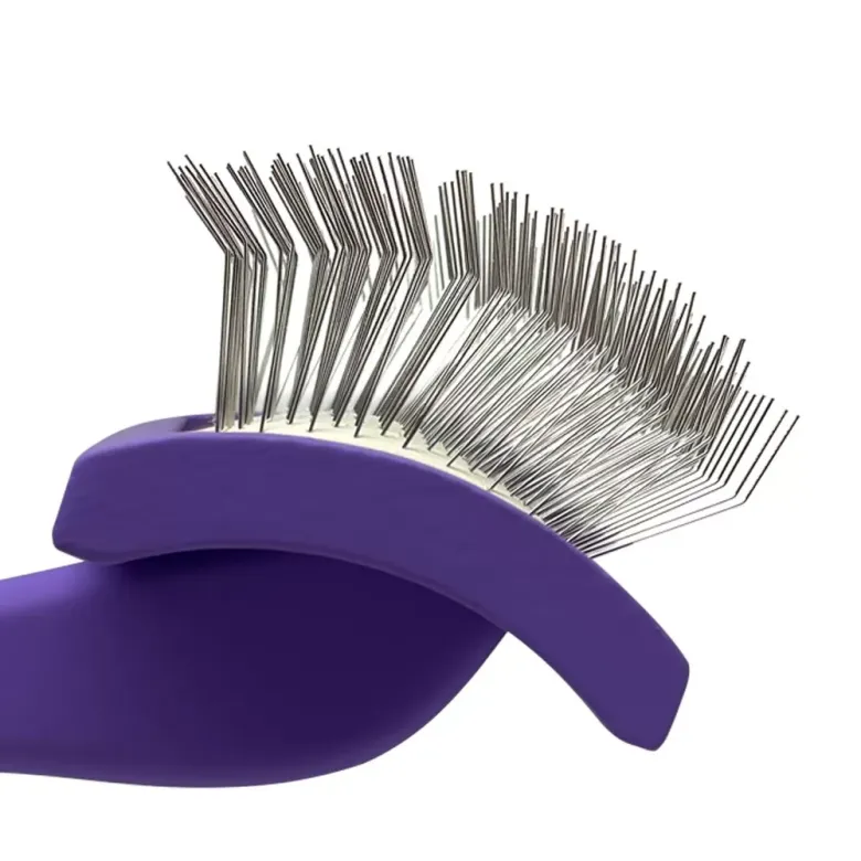 Середній слікер з довгими зубцями Groom Soul Violet Series, M — Фото 7