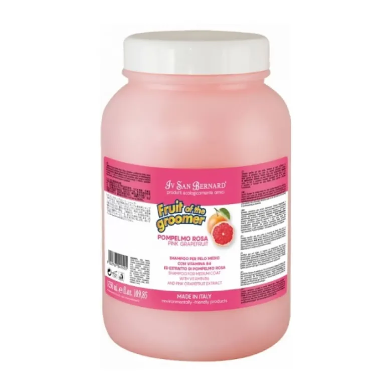 Champú para perros y gatos con vitamina B6 Iv San Bernard Pomelo Rosa 3,25 l 3250ml 3x1 — Foto 4