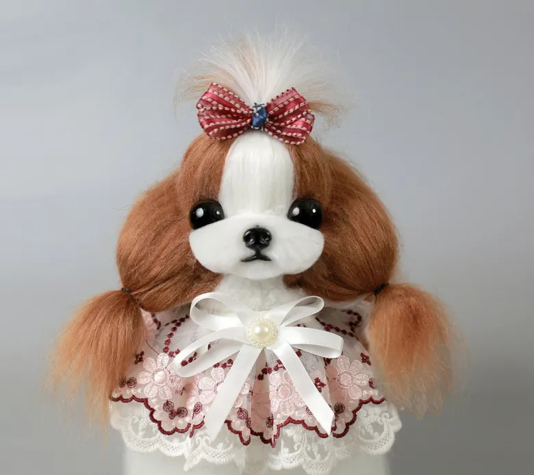 Shih Tzu in similpelle colorata Mr. Jiang — Foto 1