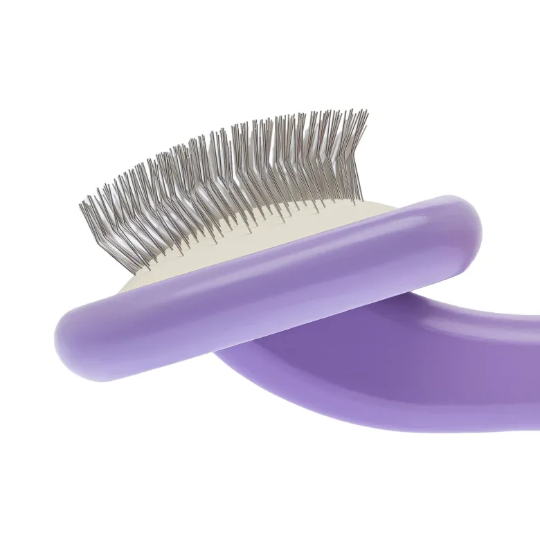 Cataplasma grande suave con dientes medianos Barracuda Violeta/Negro L — Foto 8