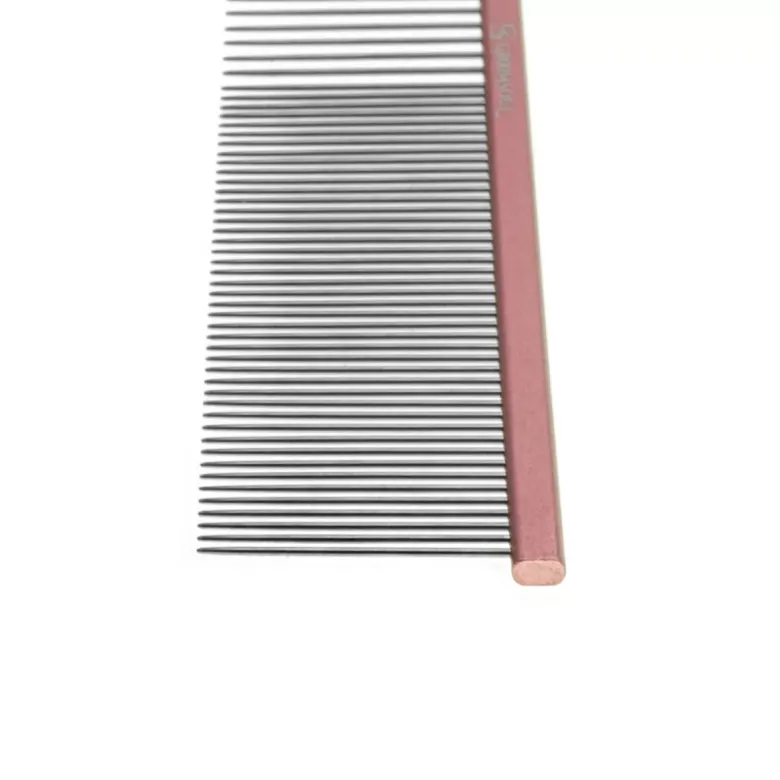 Pettine in metallo per animali domestici Groom Soul Pink 19 cm — Foto 6