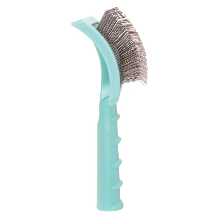 Велика пуходерка-слікер з довгими зубцями Groom Soul Pro Mint — Фото 7