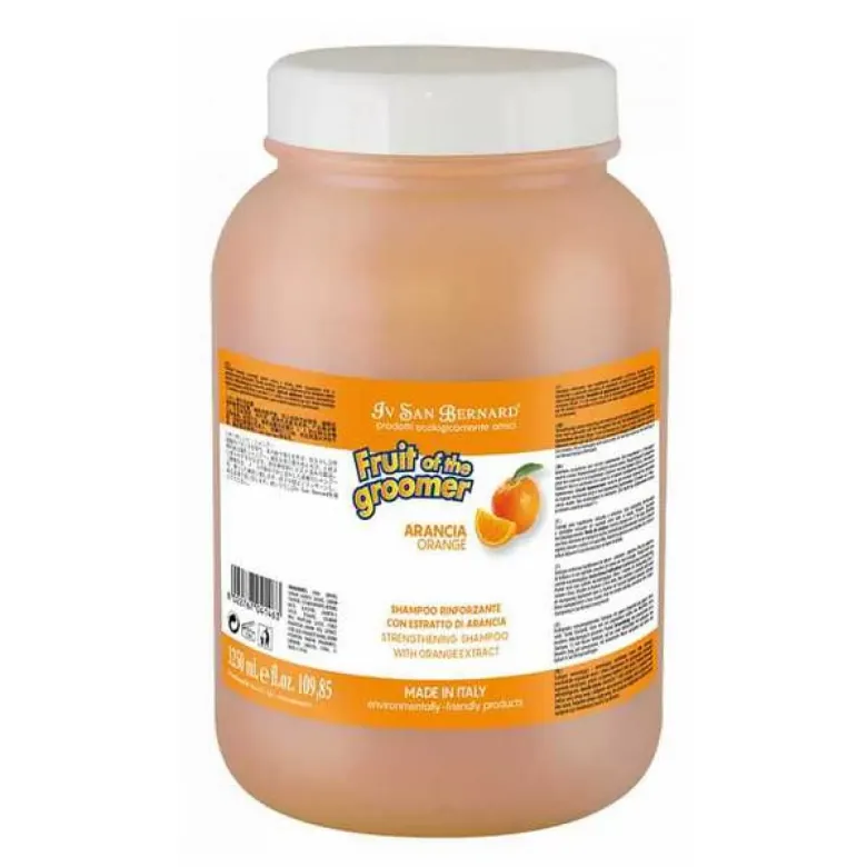 Champú fortalecedor para pelaje Iv San Bernard Naranja 3250ml 3x1