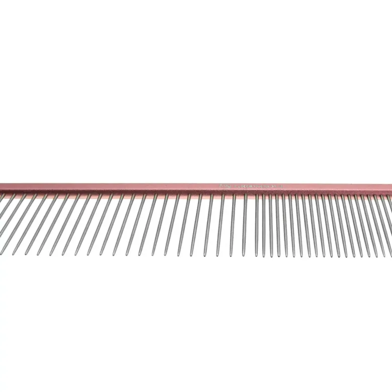 Pettine in metallo per animali domestici Groom Soul Pink 19 cm — Foto 3