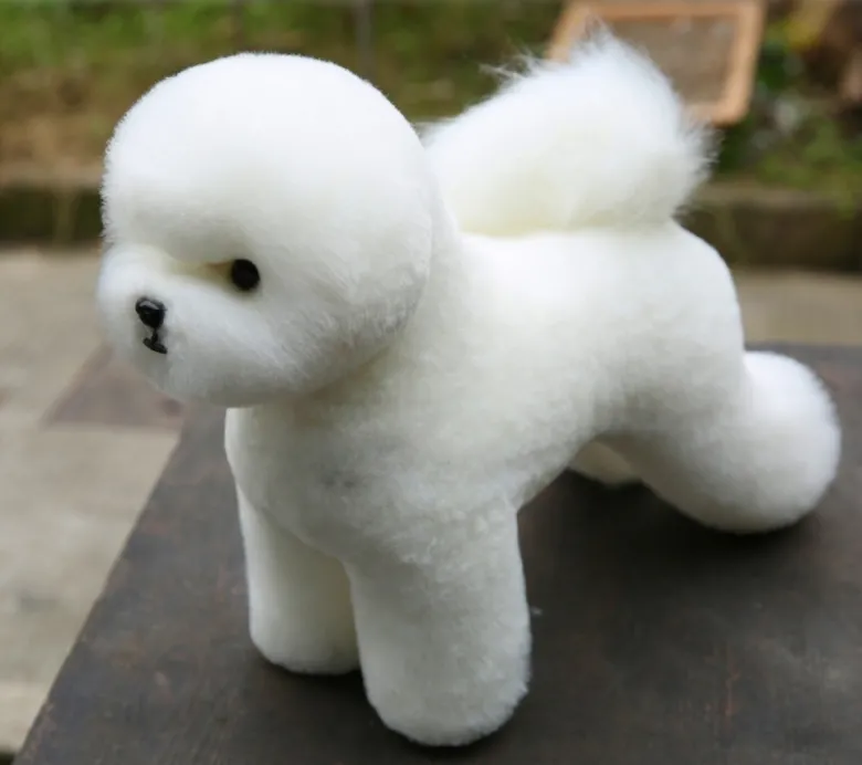 Pelle di manichino Bischon Frise del signor Jiang — Foto 5