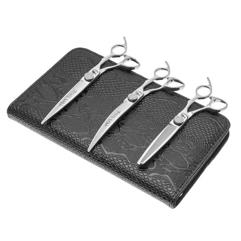 Juego de tijeras de peluquería Barracuda Art Line (3 unidades) — Foto 5