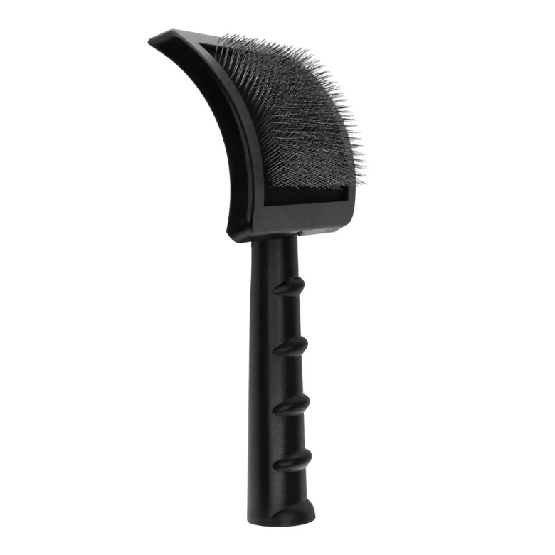 Велика пуходерка-слікер з жорсткими зубцями Groom Soul Pro Black — Фото 11