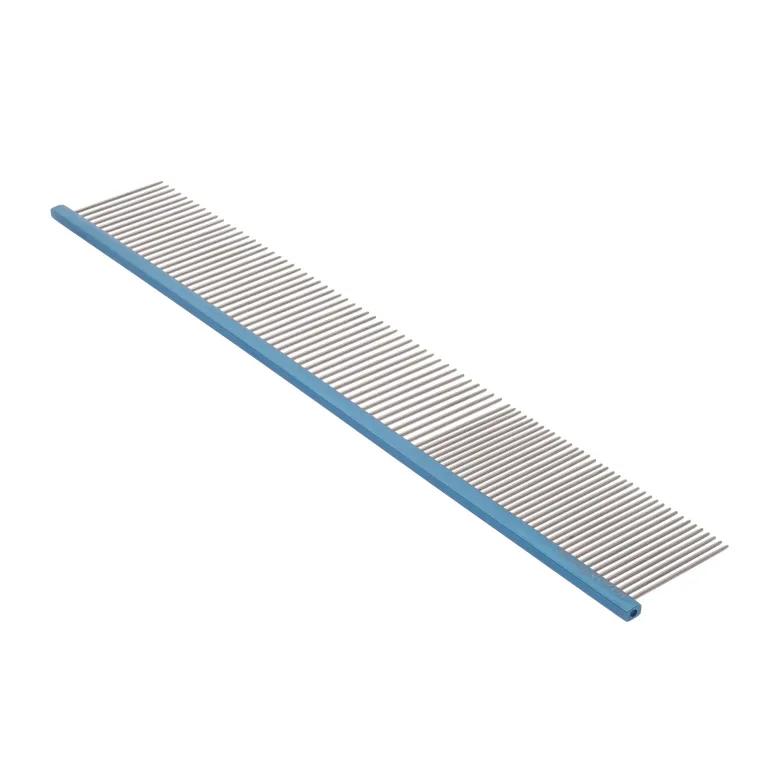 Combined aluminum grooming comb Madan MT-202 — Photo 5