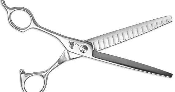 Linkshänder-Feinschneideschere TAA L-7016, 7,0" 16 Zähne — Foto 6