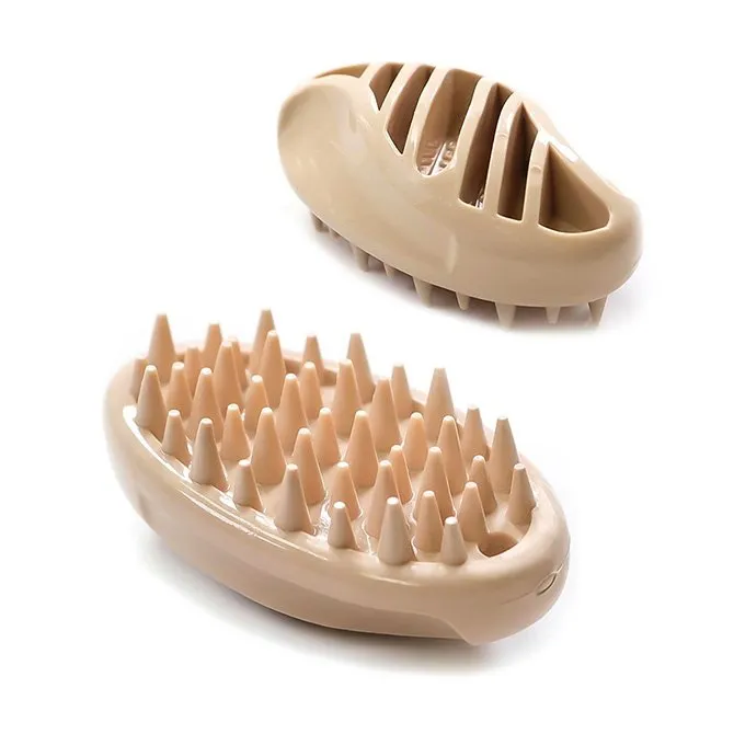 Cepillo de silicona pequeño DoggyMan Rubber Brush Mini — Foto 4