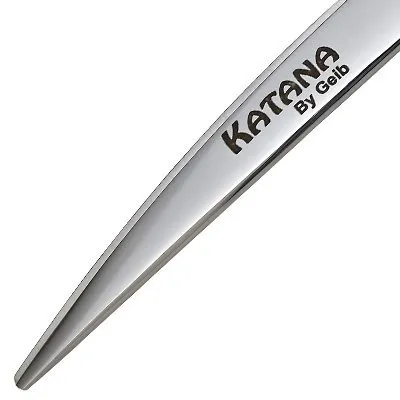 Леворучные контурные ножницы Geib Katana Cobalt — Фото 6