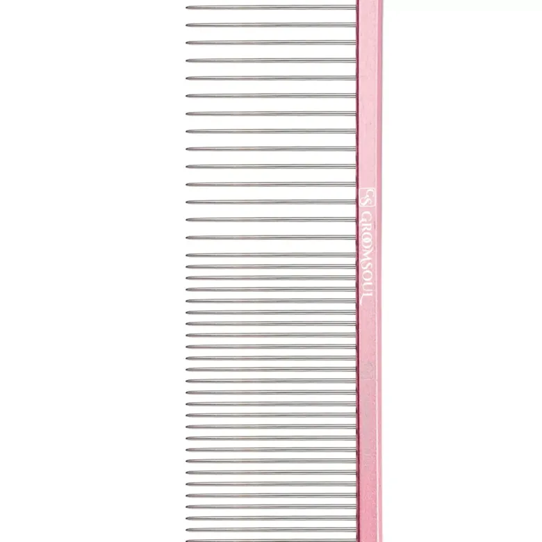 Pettine in metallo per animali domestici Groom Soul Pink 19 cm — Foto 4