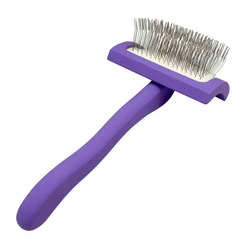 Середній слікер з довгими зубцями Groom Soul Violet Series, M — Фото 4