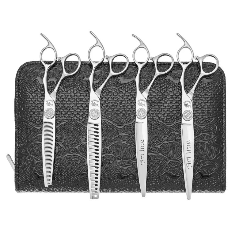 Juego de tijeras de peluquería Barracuda Art Line (4 unidades) — Foto 5