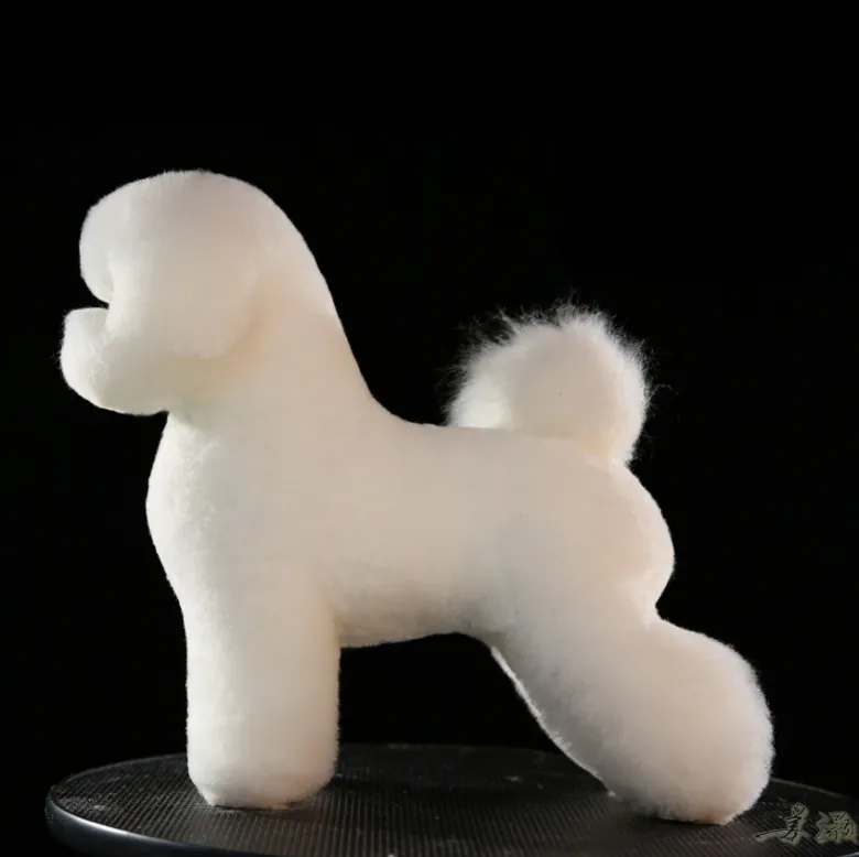 Pelle di manichino Bischon Frise del signor Jiang — Foto 4