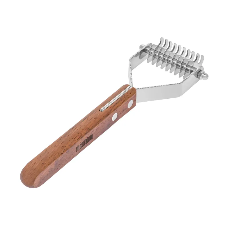 Barracuda Coat King Deshedding para perros, 10 dientes — Foto 4
