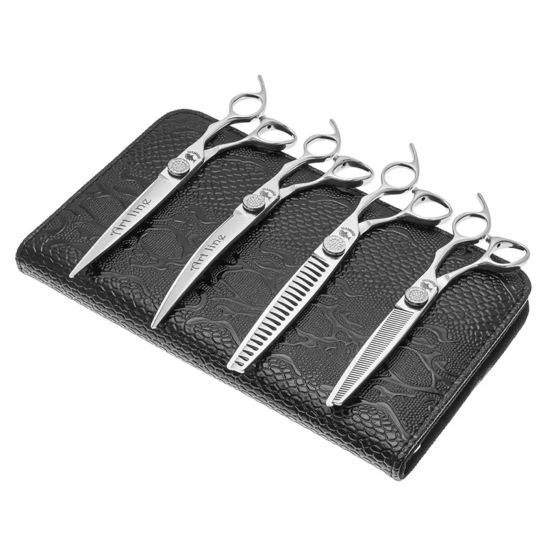 Juego de tijeras de peluquería Barracuda Art Line (4 unidades) — Foto 4