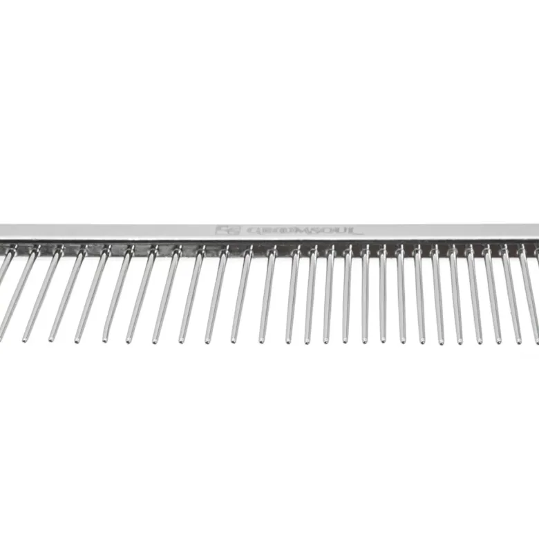 Металлический комбинированный гребень для животных Groom Soul Basic 14,5 см — Фото 7