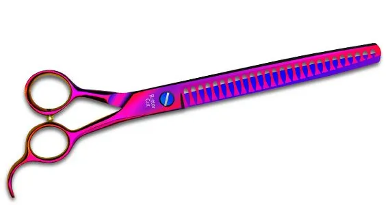 Geib Buttercut Brutus 9.0" finishing shears, 26 teeth — Photo 4