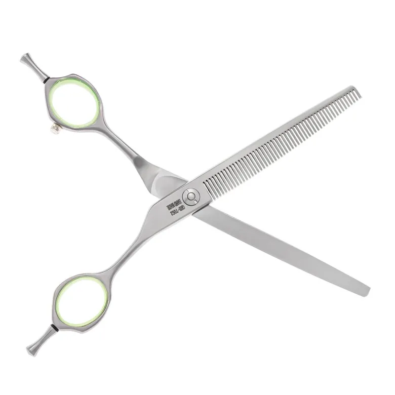 Gebogene Ausdünnungsschere MS Moshou QRB-7052, 7,0" — Foto 5
