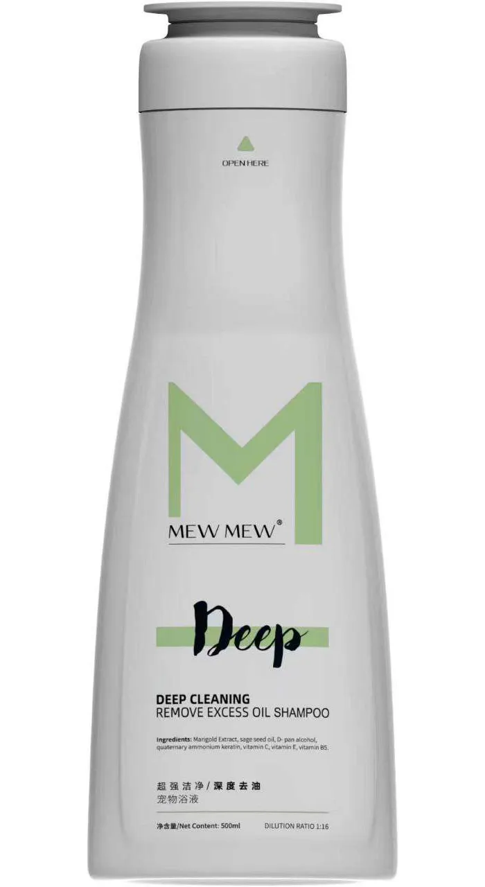 Super cleansing shampoo for cats Mew Mew Deep cleanser cat — Photo 5