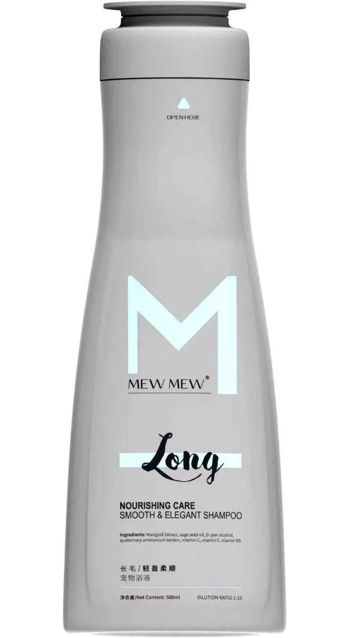 Champú para gatos de pelo largo Mew Mew Straight Long Hair Cat — Foto 5