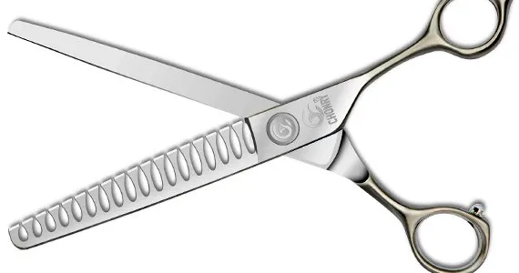 Finishing scissors Chonry NT-M7018, 7.0" 18 teeth — Photo 5